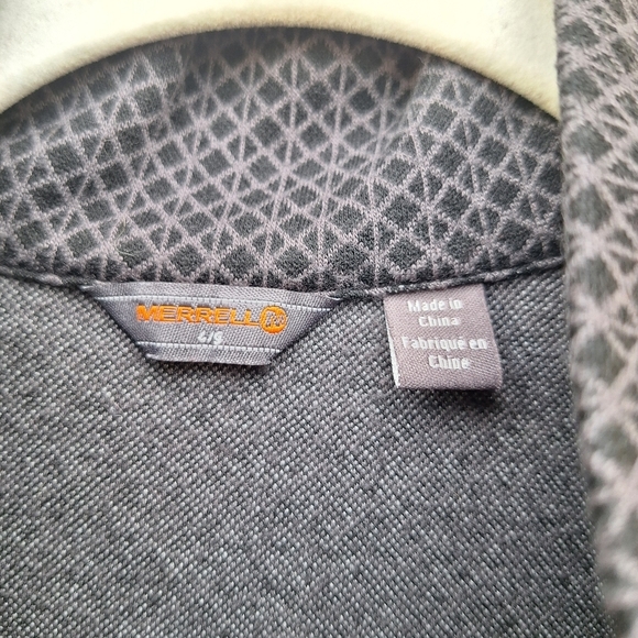 MERRELL WOMENS INDIRA SNAP PLACKET SHIRT Size Large - Picture 7 of 8